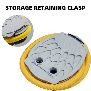Pompe à pied <span class=keywords><strong>gonfleur</strong></span> <span class=keywords><strong>d</strong></span>'air pour Kayak bateau Camping tapis matelas <span class=keywords><strong>ballon</strong></span> natation flottant accessoires plastique - Product Image 5