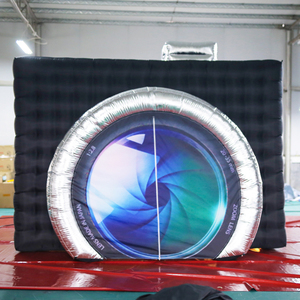 La forma della macchina fotografica ha condotto la cabina gonfiabile del cubo della cabina fotografica per la fotografia - Product Image 3