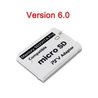 Adaptateur V6.0 SD2VITA Pro pour convertisseur de carte mémoire PS Vita en plastique avec boîtier PSV