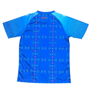 Fabrika Toptan Özelleştirilmiş Logolu Haiti Futbol Forması Hızlı Kuruyan Rahat Polyester Spor Kulübü Forması Süblimasyon Tişört - Product Image 5