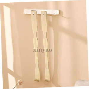 Деревянная бамбуковая щетка-чесалка для спины с длинной ручкой и возможностью нанесения логотипа, для домашнего использования, снимает зуд - Product Image 5