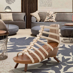 Sandalias Retro de Plataforma con Tacón de Cuña para Mujer, Diseño Romano Hueco, Punta Abierta Redonda, Cómodas y a la Moda, Verano 2026 - Product Image 3