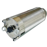 Honghan 24000 tr/min 5,5 kW Tête de broche CNC pour pierre avec collet ER25 et contrôle par onduleur 220V/380V pour le fraisage de pierre et de métal