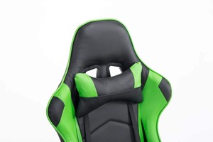 Chaise de bureau ergonomique pour adultes Cadeira <span class=keywords><strong>Gamer</strong></span> en cuir PU de qualité supérieure de style course, logo noir, 330 lb - Product Image 3
