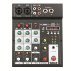 Mezclador USB Portátil <span class=keywords><strong>Mini</strong></span> Profesional de Metal, Tarjeta de Sonido Bluetooth Plug and Play de Bajo Ruido para Podcast, Transmisión en Vivo, Grabación, Karaoke - Product Image 3