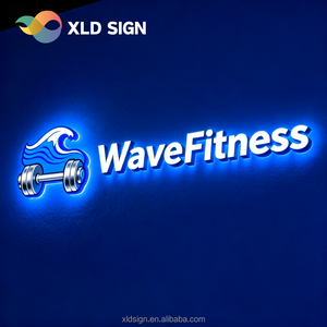 ป้ายโลหะอะคริลิคสำหรับร้านค้าธุรกิจป้าย3D LED สัญลักษณ์ช่องด้านหน้าร้านกลางแจ้ง - Product Image 5