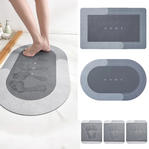 New Bathroom anti slip absorb bath mat home new super absorbent floor mat