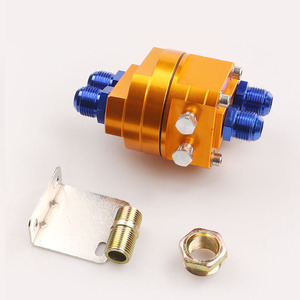 Adaptateur de refroidisseur d'huile pour modification de voiture, 131mm x 77mm, noir, pour mise à niveau et rétrofit, ajustement universel - Product Image 3
