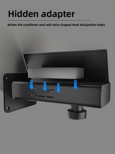 <span class=keywords><strong>Support</strong></span> mural <span class=keywords><strong>universel</strong></span> pour projecteur Yinzam PH39 pour projecteurs Hisense, JMGO, XGIMI, Dangbei, avec adaptateur caché - Product Image 3