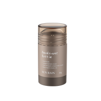 Bouteille transparente en PP à bâtonnet torsadé de 6g, 15g, 30g, 50g, 75g – Vente en gros personnalisée pour déodorant, crème solaire, colle, baume – Contenant