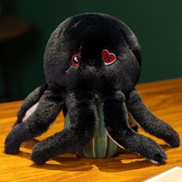 Vente en Gros Halloween Goth Poulpe En Peluche Marine Jouet Effrayant Cicatrice Poupée En Peluche Poupée En Peluche Épouvantable Océan Poupée De Poulpe