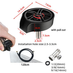 Nouveau pulvérisateur rotatif automatique mains libres retirer la laveuse de nettoyage de vitres Mini rinceur de tasse à haute pression lave-vaisselle pour la cuisine - Product Image 4