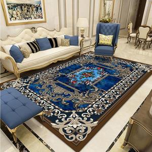 Bán Buôn Đồ Dùng Thảm Mịn Cạnh Kích Thước Lớn Mới Phong Cách Châu Âu Thiết Kế Thảm Phun Nước - Product Image 4