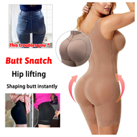 Korset Pembentuk Tubuh Tahap 2 Fajas Shaper, Pakaian Dalam Pasca Operasi & Pasca Melahirkan, Korset Pelangsing, Girdle BBL, Shapewear Kolombia
