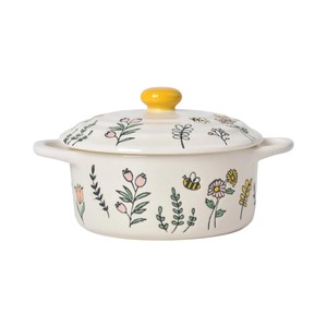 Aanpasbaar Serviesgoed Met Bijenpatroon, Een Combinatie Van Borden, Kommen En Soeppotten Geschikt Voor Gebruik In Restaurants - Product Image 6