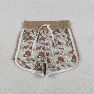 Nuovi Arrivi: Pantaloncini per <span class=keywords><strong>Bambina</strong></span> Multicolore con Stampa Camouflage, Shorts Casual da Corsa per Ragazze - Product Image 4