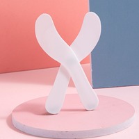 10cm épilation cire grattoir maquillage beauté outil plastique pâte grattoir épilation spatule