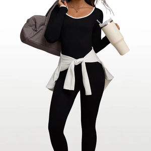 Combinaisons ultra-confortables, contrôle du ventre, <span class=keywords><strong>tenue</strong></span> de sport élégante pour femmes, combinaison de sport de luxe, mode bon marché, combinaison de football athlétique - Product Image 1