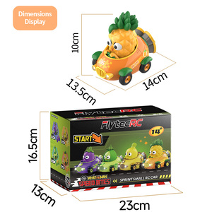 Flytec Y02 2.4GHz Mini RC Car Pineapple Shape 360° Rotation Remote Control Electric Toy Car for Kids Gift - Product Image 6
