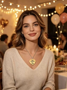 Collar con Corazón <span class=keywords><strong>Mi</strong></span> <span class=keywords><strong>Mama</strong></span> - Regalo Sentimental para Mamá y Madres - Product Image 5