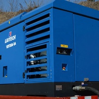 Liutech Copco compresseur d'air portable pour moteur diesel compresseur d'air à vis 185 CFM 300 CFM 375 CFM 750CFM 900CFM 1100CFM