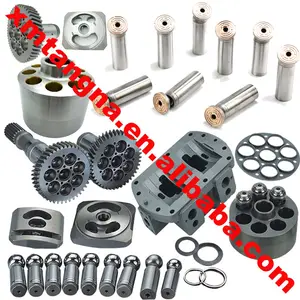E200B Cylinder block Valve plate Piston Retainer plate Ball guide Thrust plate Block spring Retainer washer Bearing seat