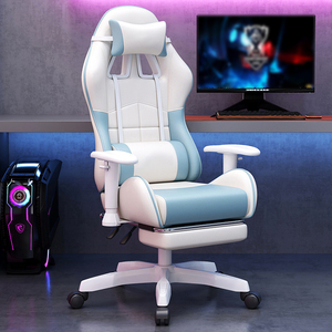 Chaise de jeu ergonomique moderne personnalisée OEM avec accoudoirs 3D, pivotante et réglable en hauteur - Product Image 3