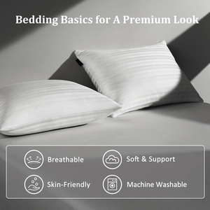 Chất lượng tốt nhất cao cấp làm mát vỏ tre khách sạn gối gối khách sạn sang trọng tùy chỉnh cho ngủ - Product Image 5