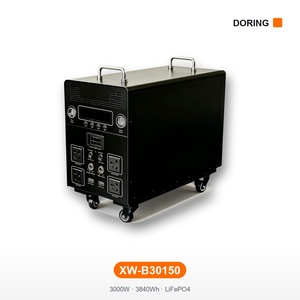 Estación de Energía de Emergencia para Exteriores de 3000W LiFePO4, Fuente de Alimentación MPPT con BMS y Protección Múltiple para Camping, RV y Uso Industrial - Product Image 1