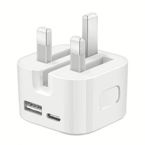 EU US UK AU <b>Plug</b> 20W USB <b>C</b> Fast QC3.0 USB <b>C</b> Mobile Phone Wall Charger Block for Phone 15/14/13 - Product Image 1