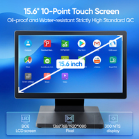 FYJ F2-6 15.6 ''Tout en Un Windows Pos Systèmes Hors Ligne Pos Double Écran Terminal de Paiement Caisse Enregistreuse Systèmes de Facturation Terminal