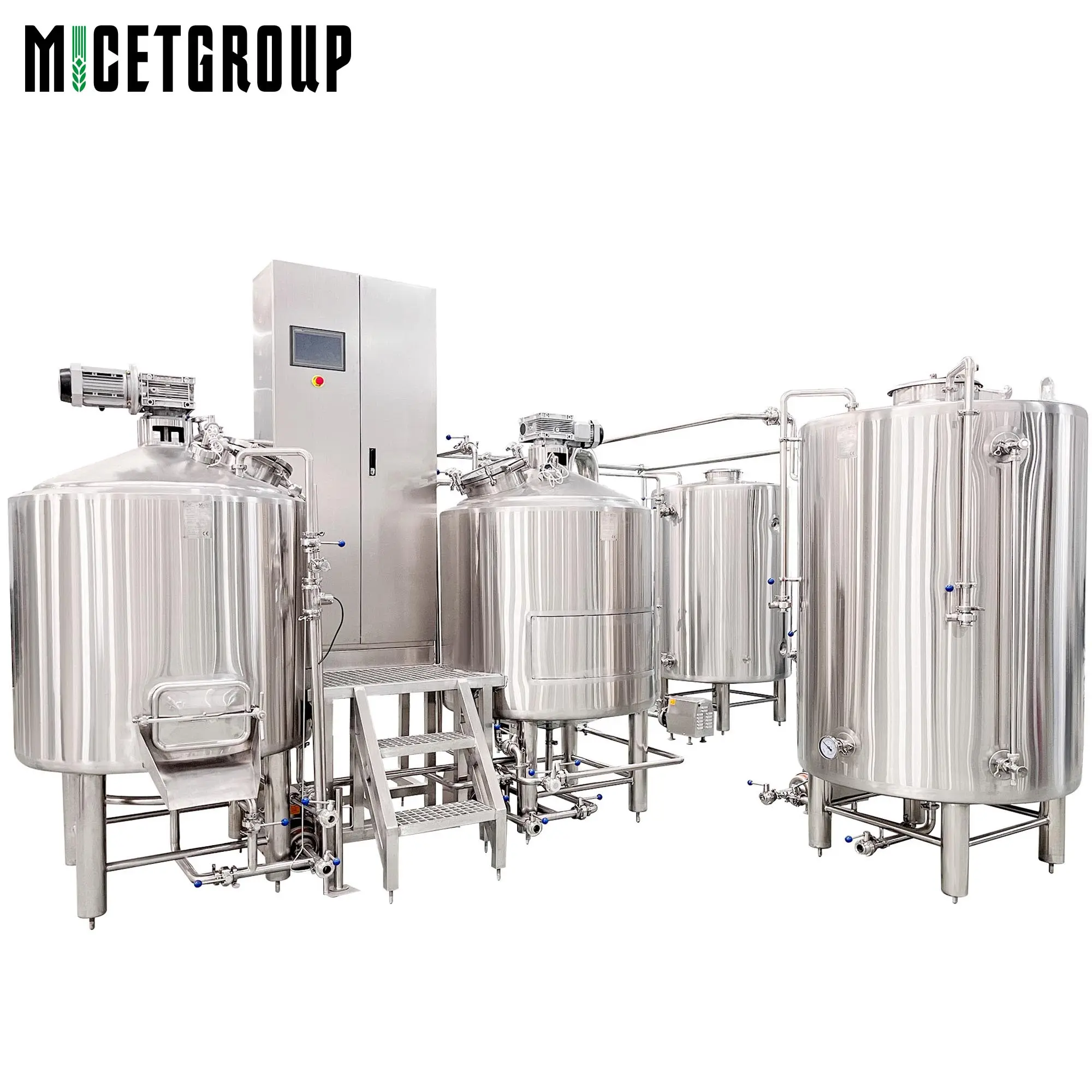 5hl công nghiệp sử dụng toàn bộ thiết bị nhà máy bia chìa khóa trao tay dự án sản xuất bia dòng 500L micro chất lượng tốt máy làm bia