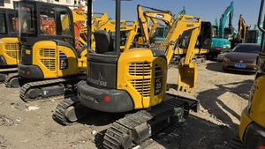 Mini-excavatrice Komatsu PC35 d'occasion, petite cabine ouverte, 3 tonnes, prix bas, moteur d'origine japonais, inspection vidéo disponible - Product Image 1