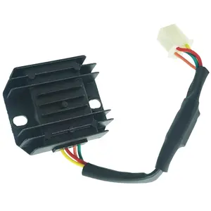 Rectificador regulador de voltaje RTS para motocicleta, CG 125 (4 cables exteriores) 125 CG, piezas CG125, regulador de voltaje para LIFAN CG125