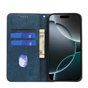 HMJ เคสหนัง PU ฝาพับมีช่องใส่บัตรโทรศัพท์มือถือเคสกระเป๋าสตางค์หนังสำหรับ Samsung <span class=keywords><strong>Galaxy</strong></span> S24เคสพิเศษ - Product Image 4