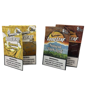 空のカスタム印刷15g 25g 30g 50g 100g 200g喫煙用葉パック各種フレーバー手巻きタバコ包装ジッパー付きポーチ - Product Image 5