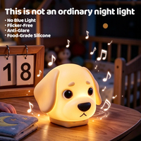 Lámpara Nocturna LED de Silicona Mini Recargable con Control Remoto RGB Personalizada para Niños, Linda Lámpara Nocturna de Anime con USB