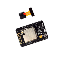 Carte de développement ESP32-CAM avec module WiFi, port série et caméra OV2640