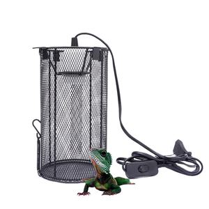 Black rettile Metal Heater Lamp Guard Protector Mesh <span class=keywords><strong>Cage</strong></span> Light Bulb Protector Enclosure <span class=keywords><strong>Heat</strong></span> Safety Metal Mesh Lamp Cover - Product Image 5