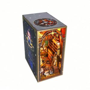 Venta al por mayor para fabricantes: Casa de muñecas mágica, kit de bricolaje 3D hecho a mano para enseñanza científica, rompecabezas ensamblado, rincón de lectura. - Product Image 6