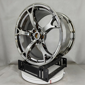 Rines Forjados Ligeros de 5 Radios 18*8.5 19*9.5 Cromados para BMW Mercedes Audi <span class=keywords><strong>Tesla</strong></span> - Product Image 3