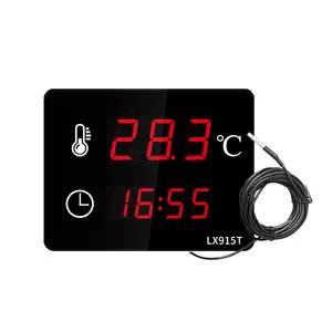 Alta precisione industriale con la temperatura impermeabile dello strumento di allarme di temperatura dello strumento misuratore di tempo di visualizzazione bagno di ghiaccio stanza di sauna