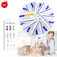 Kit de test rapide pour animaux de compagnie : CDV, CPV, EHR, ANA, BAB, LYME IGG, LEPTO, GIA, Parvo, Influenza, Ehrlichia, Test de détection des vers cardiaques
