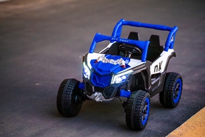 มอเตอร์ไซค์ไฟฟ้าสำหรับเด็ก ขับเคลื่อน 4 ล้อ แบตเตอรี่ 6V4AH เหมาะสำหรับเด็กอายุ 3-8 ปี ผลิตจากพลาสติก - Product Image 6