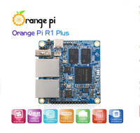 Routeur de voyage portable Orange Pi R1 Plus SBC OpenWRT avec double GbE, 1 Go Rockchip RK3328, prend en charge Android 9/Ubuntu/Debian Orange Pi