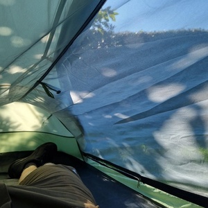 Tente de camping et de randonnée INature en polyester durable, une chambre, double couche, trois saisons, pour 1 personne, ultra légère - Product Image 6