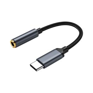 Adaptador de audio DAC tipo C a 3,5mm, convertidor de auriculares tipo C de decodificación Digital para Huawei P40 P30 <span class=keywords><strong>Pro</strong></span> Xiaomi 10 9, conector para auriculares - Product Image 2