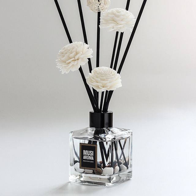 Custom Size Customized Color Natural Polyester Fibre Reeds Durable Air Fresh Reed Diffuser Sticks for Home Office Car Hotel