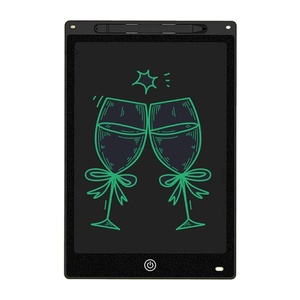 12 inch LCD bằng văn bản máy tính bảng trẻ em trẻ em của màu đen Doodle Board <span class=keywords><strong>LED</strong></span> ánh sáng chữ viết tay Pad giáo dục đồ chơi ma thuật bằng văn bản Pad - Product Image 1