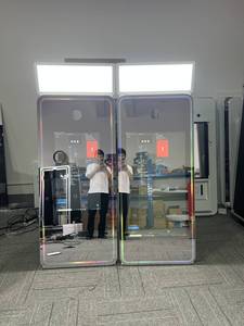 Miroir magique interactif numérique de 70 pouces pour photomaton avec caméra, barre LED, écran tactile, compatible avec les appareils photo <span class=keywords><strong>reflex</strong></span> numériques - Product Image 3